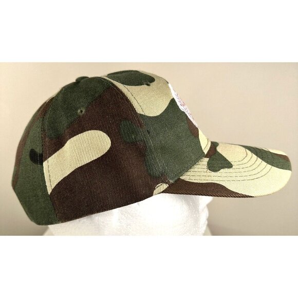 Trucker Hat Cap Camouflage Old Milwaukee Streetwear Beer Snapback Adjustable - Picture 4 of 6